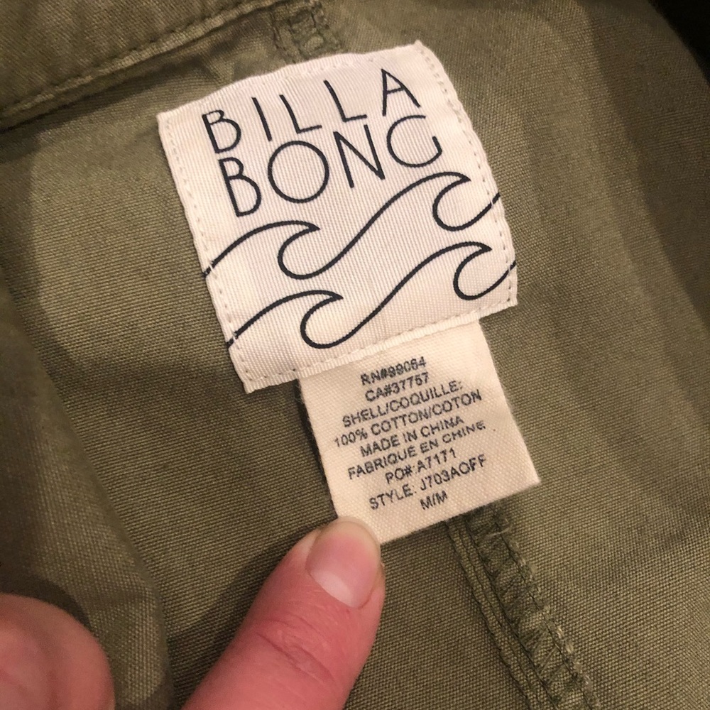 Billabong Utility Jacket size Medium - Picture 2 of 11